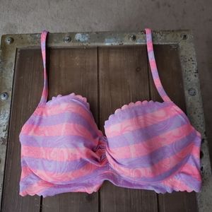 Halter umderwire bikini top